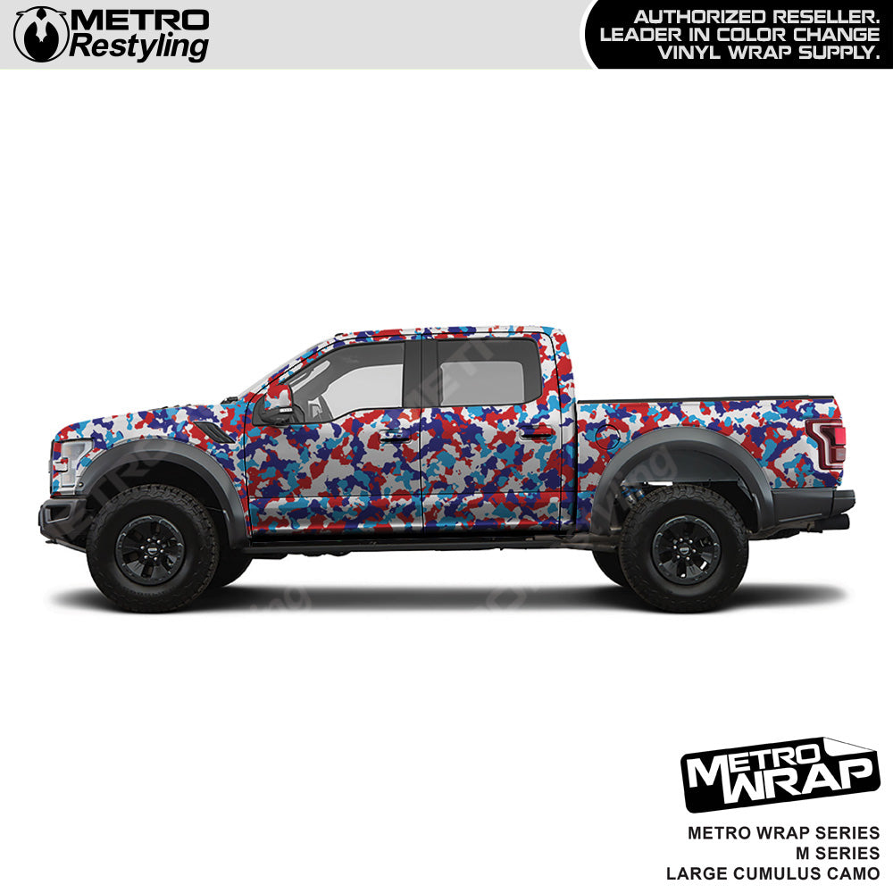 Metro Wrap Large Cumulus M Series Camouflage Vinyl Film