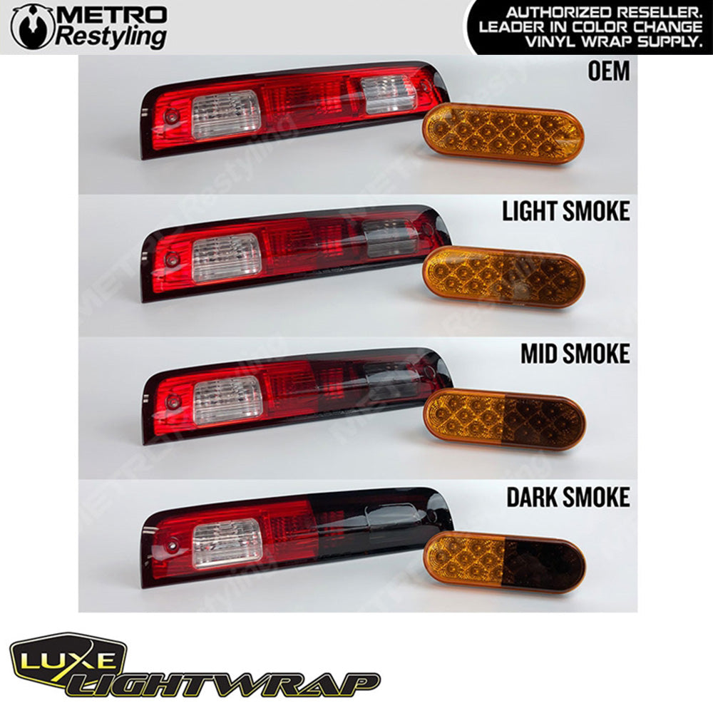 Luxe LightWrap Gloss Smoke Headlight