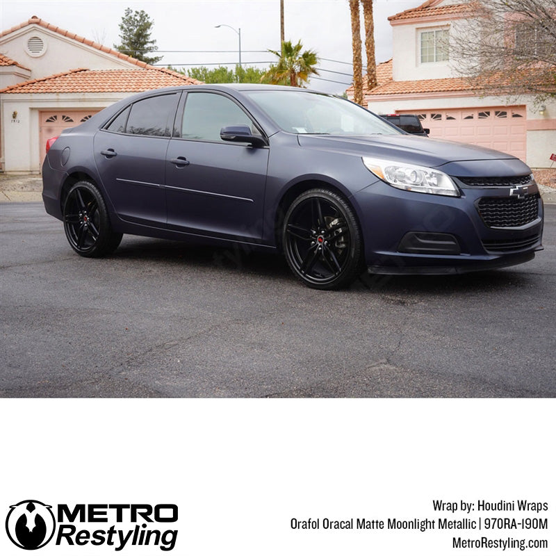 Matte Moonlight Metallic Car Wrap