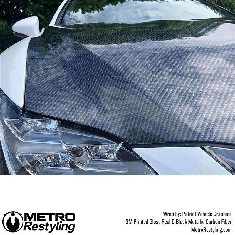 Real D Metallic Carbon Fiber