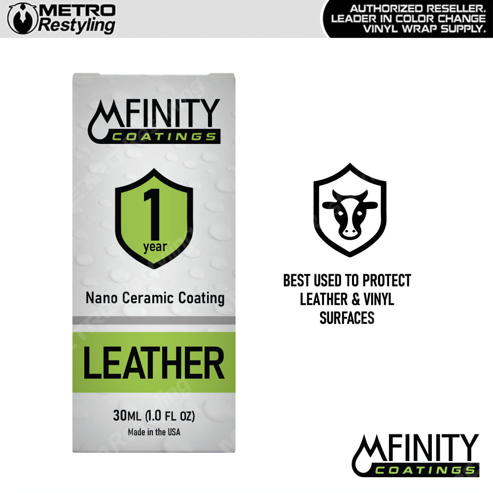 MFinity Nano Ceramic Leather Coating - 30ml bottle