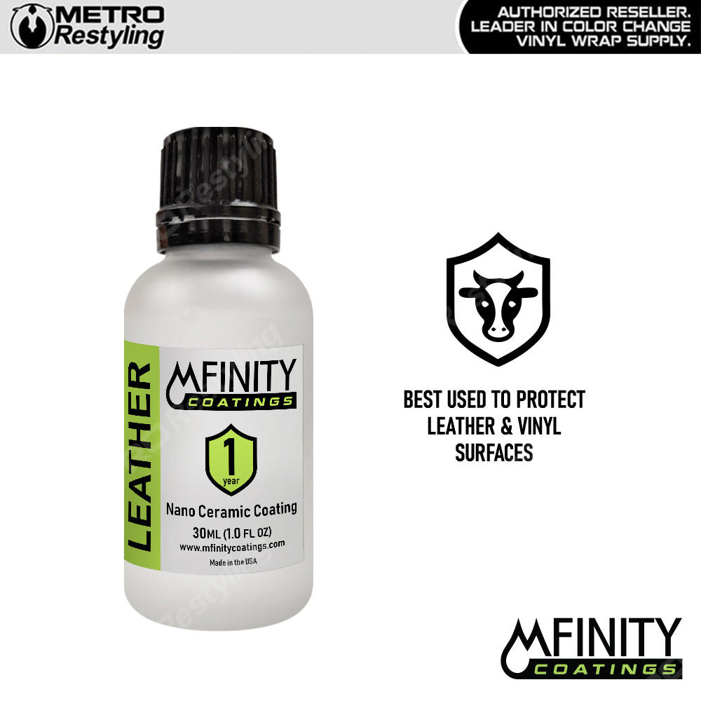 MFinity Nano Ceramic Leather Coating - 30ml bottle