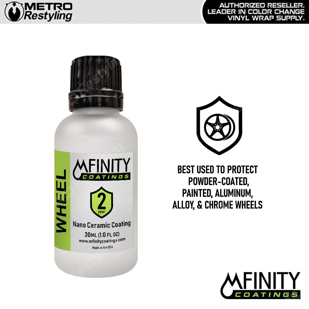 MFinity Nano Ceramic Wheel Coating - 30ml bottle
