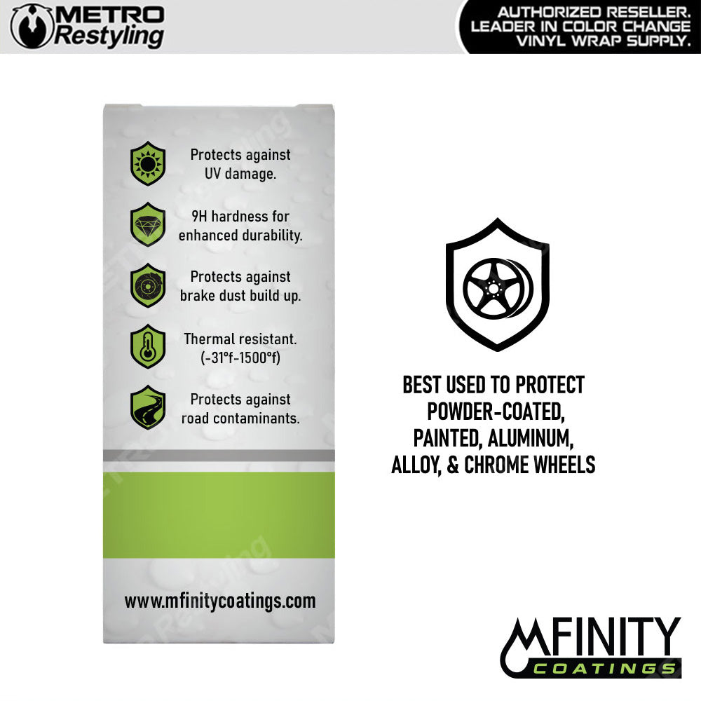 MFinity Nano Ceramic Wheel Coating - 30ml bottle