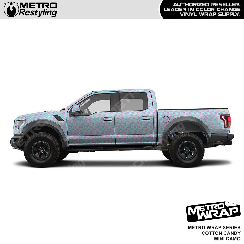 Metro Wrap Mini Classic Cotton Candy Camouflage Vinyl Film