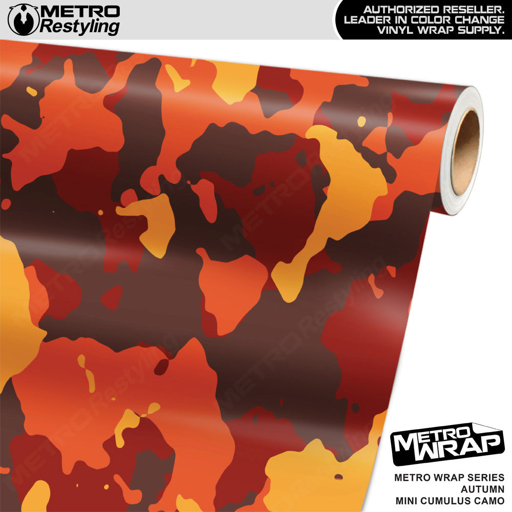 Metro Wrap Mini Cumulus Autumn Camouflage Vinyl Film