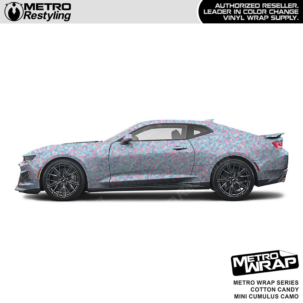 Metro Wrap Mini Cumulus Cotton Candy Camouflage Vinyl Film