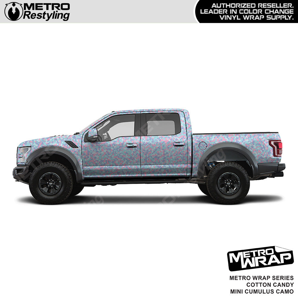 Metro Wrap Mini Cumulus Cotton Candy Camouflage Vinyl Film