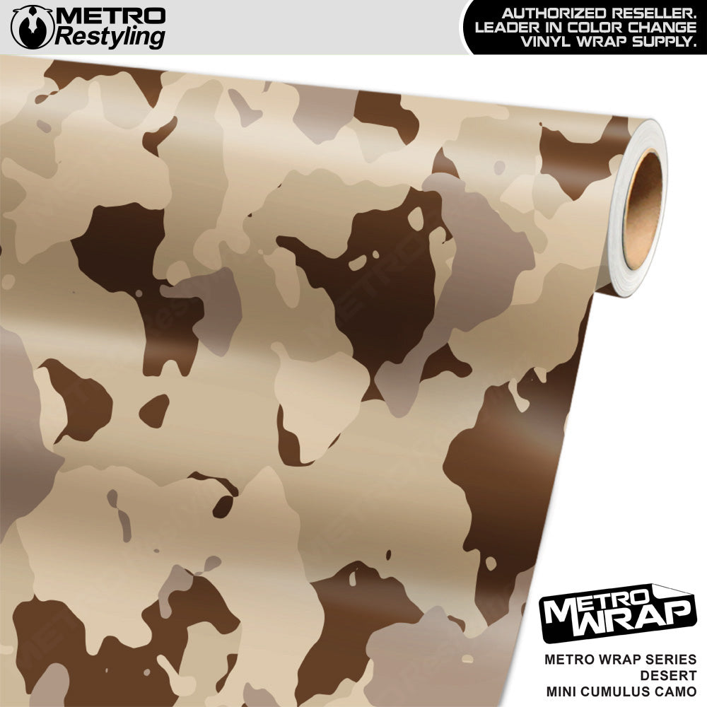 Metro Wrap Mini Cumulus Desert Camouflage Vinyl Film