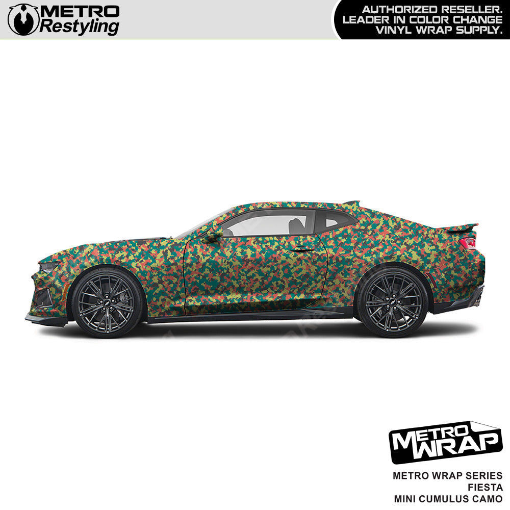 Metro Wrap Mini Cumulus Fiesta Camouflage Vinyl Film