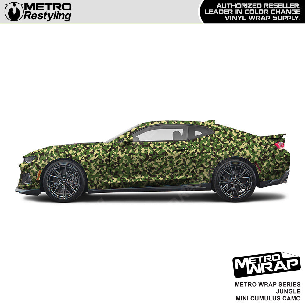 Metro Wrap Mini Cumulus Jungle Camouflage Vinyl Film