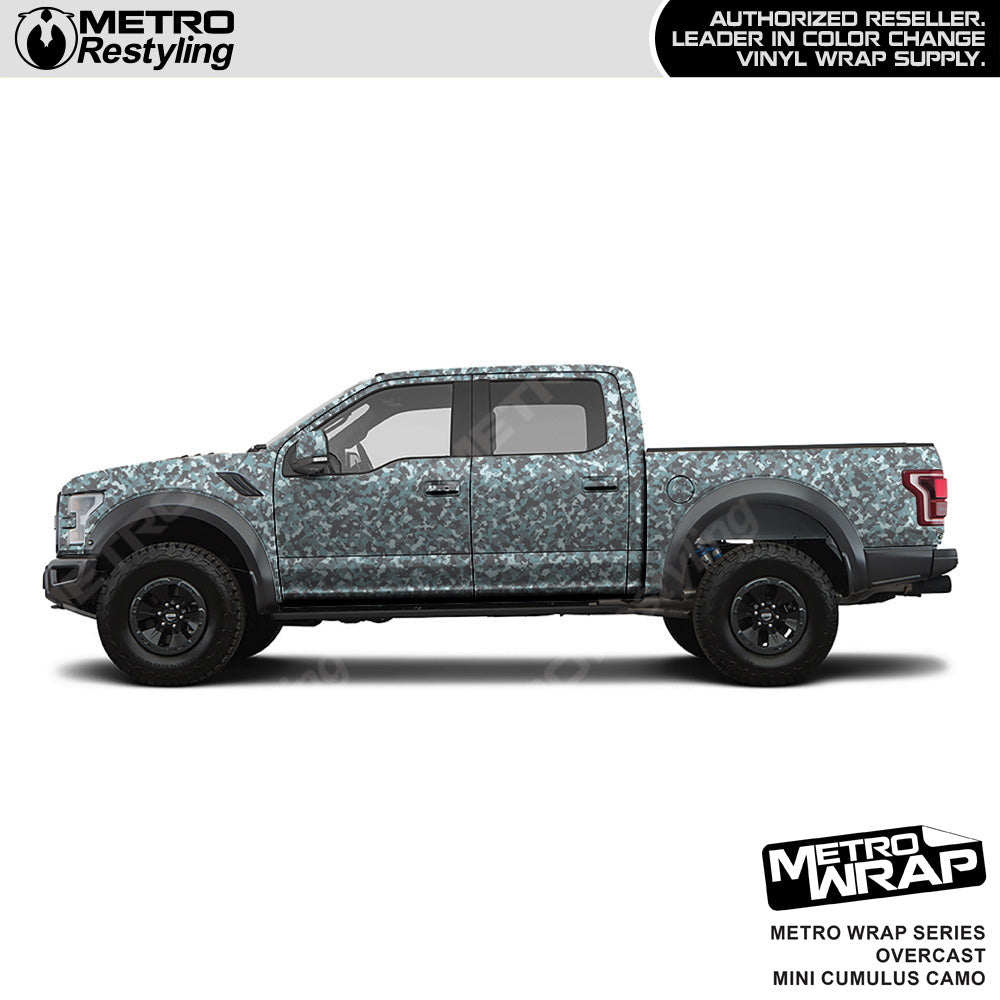 Metro Wrap Mini Cumulus Overcast Camouflage Vinyl Film