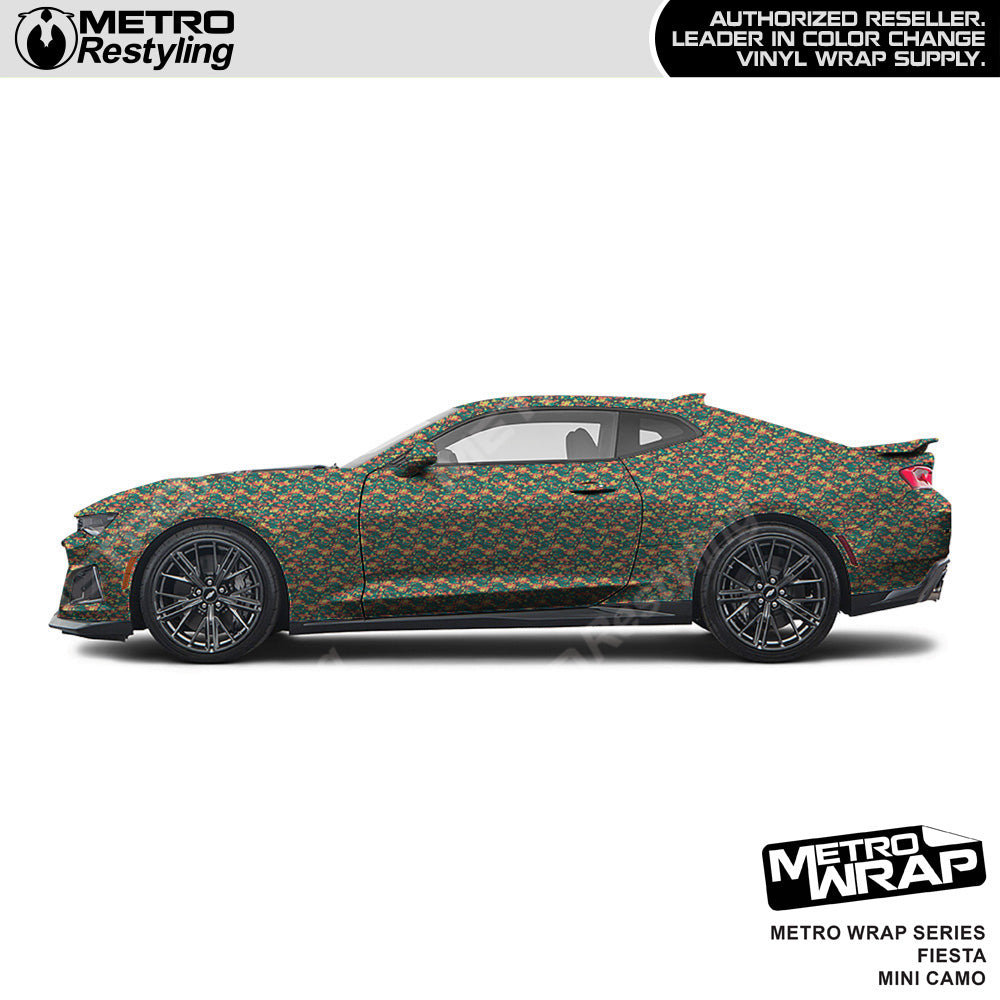 Metro Wrap Mini Classic Fiesta Camouflage Vinyl Film