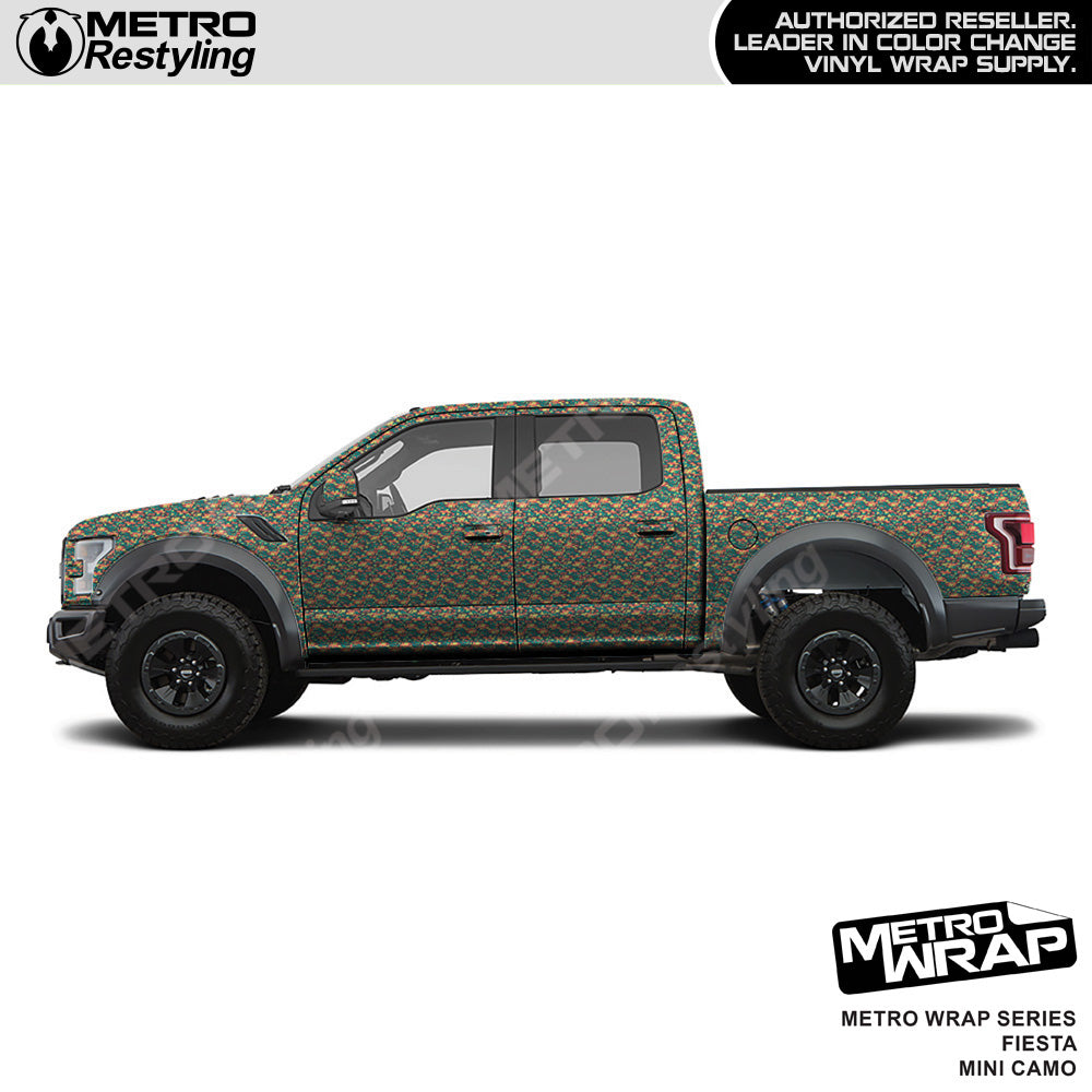 Metro Wrap Mini Classic Fiesta Camouflage Vinyl Film