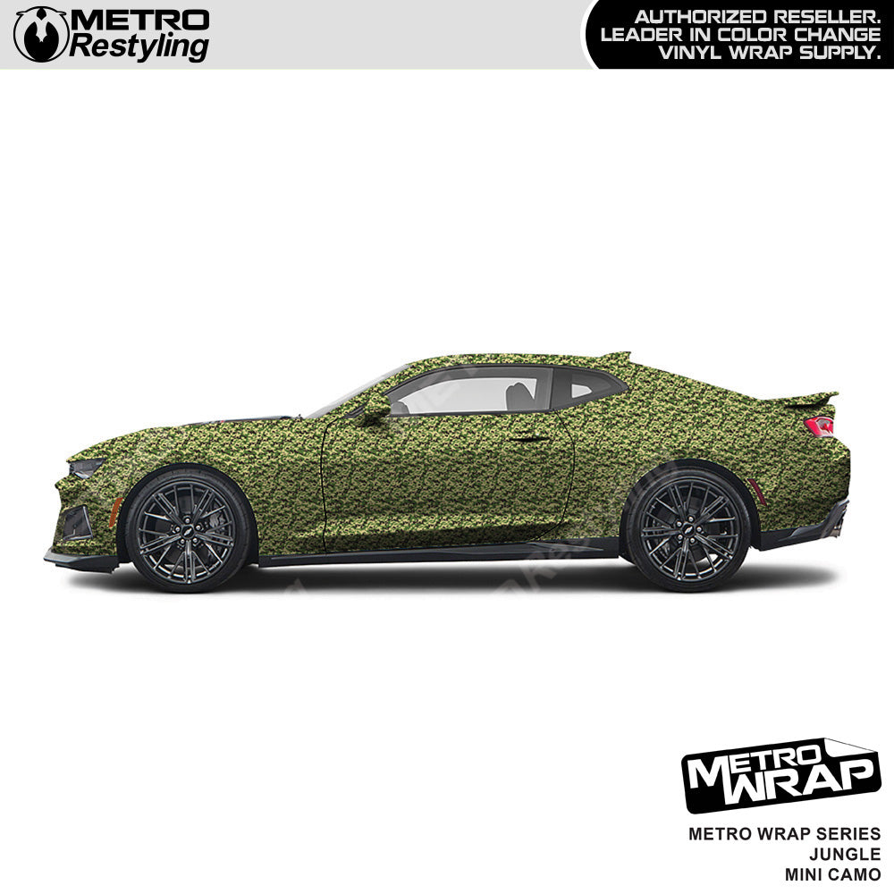 Metro Wrap Mini Classic Jungle Camouflage Vinyl Film