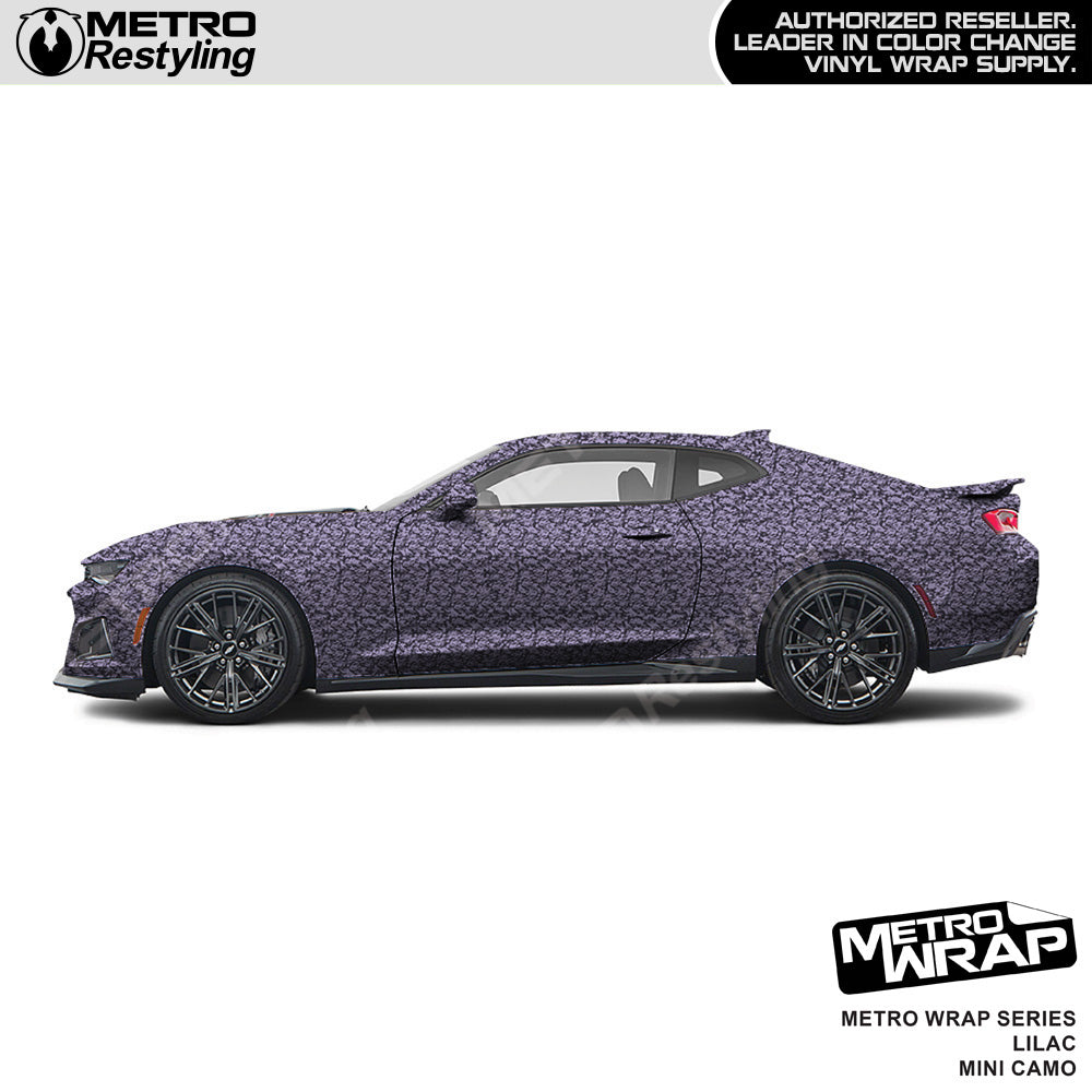 Metro Wrap Mini Classic Lilac Camouflage Vinyl Film