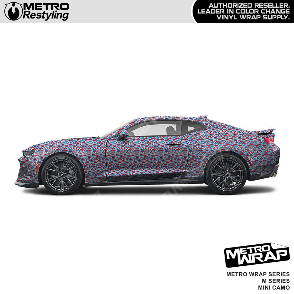 Metro Wrap Mini Classic M Series Camouflage Vinyl Film