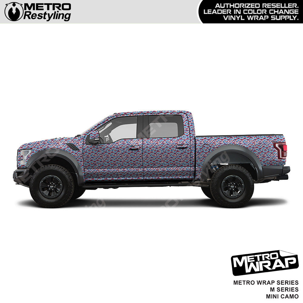 Metro Wrap Mini Classic M Series Camouflage Vinyl Film