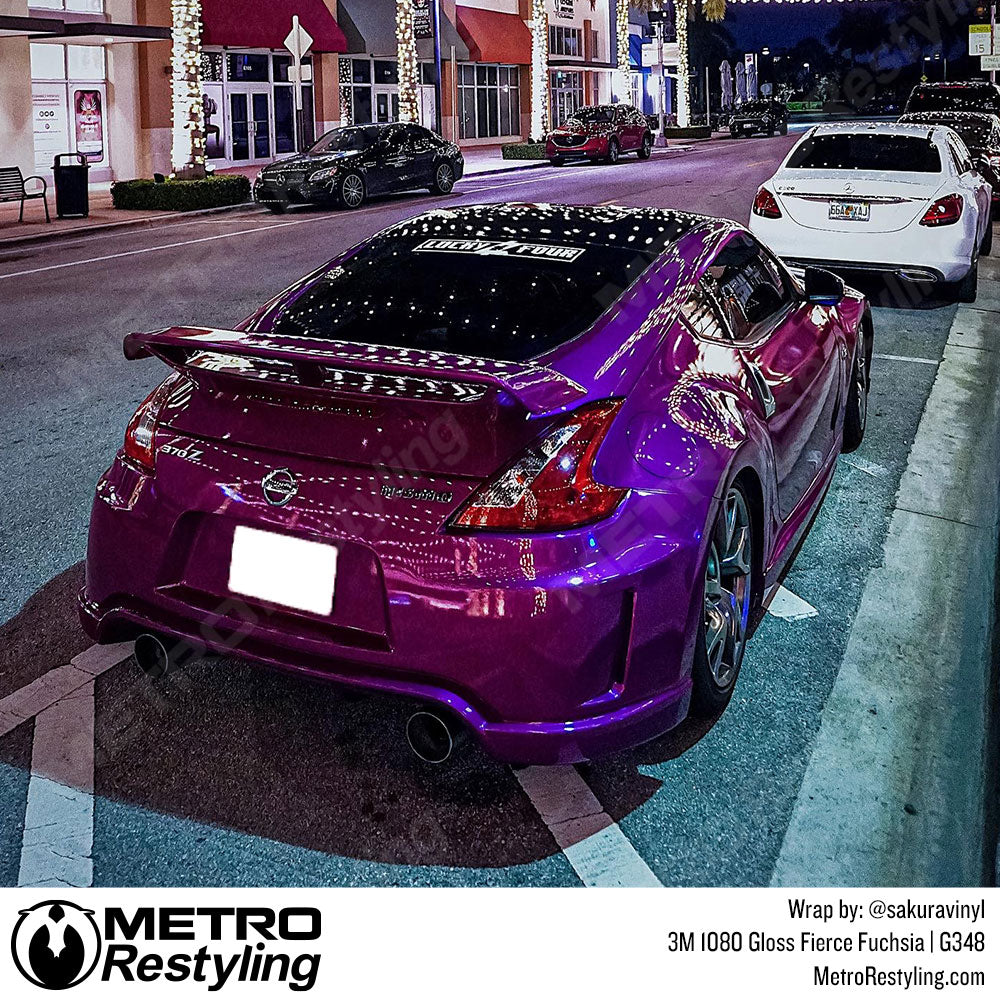 Nissan Gloss Fuchsia Wrap