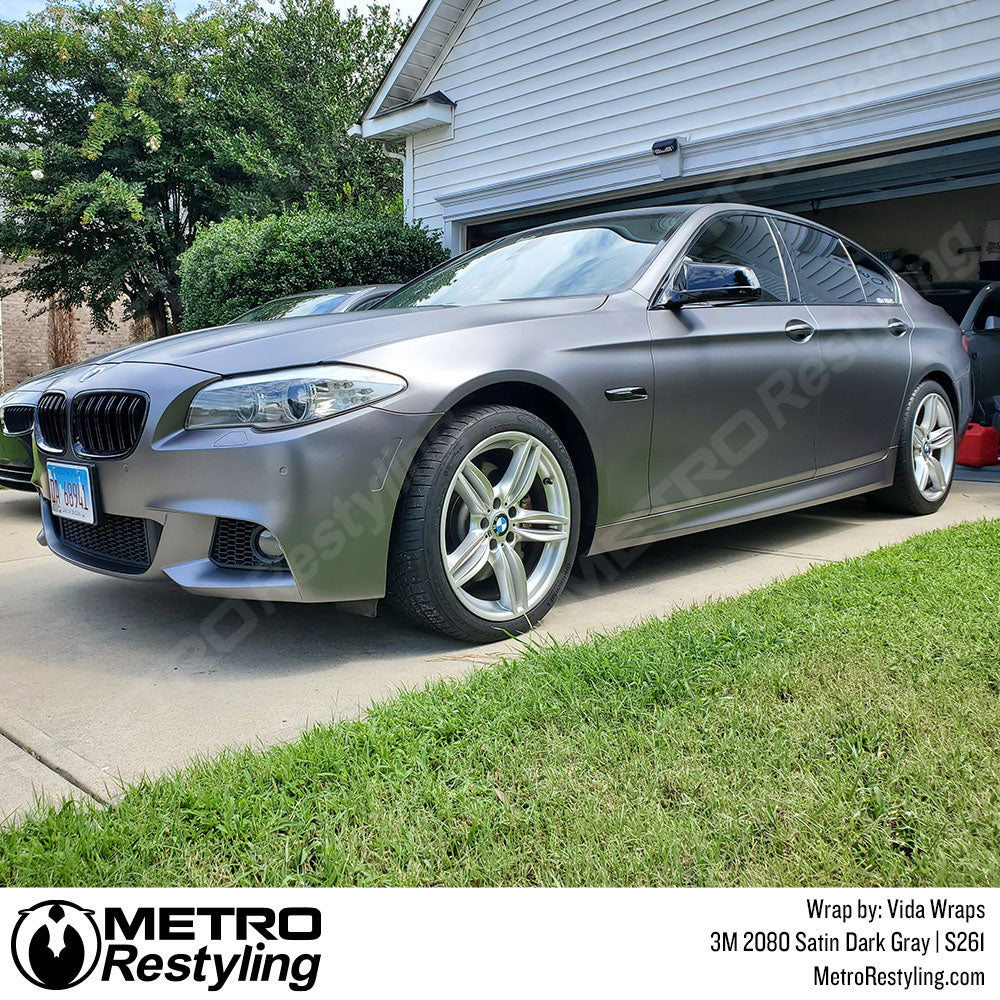 Dark Gray BMW Wrap