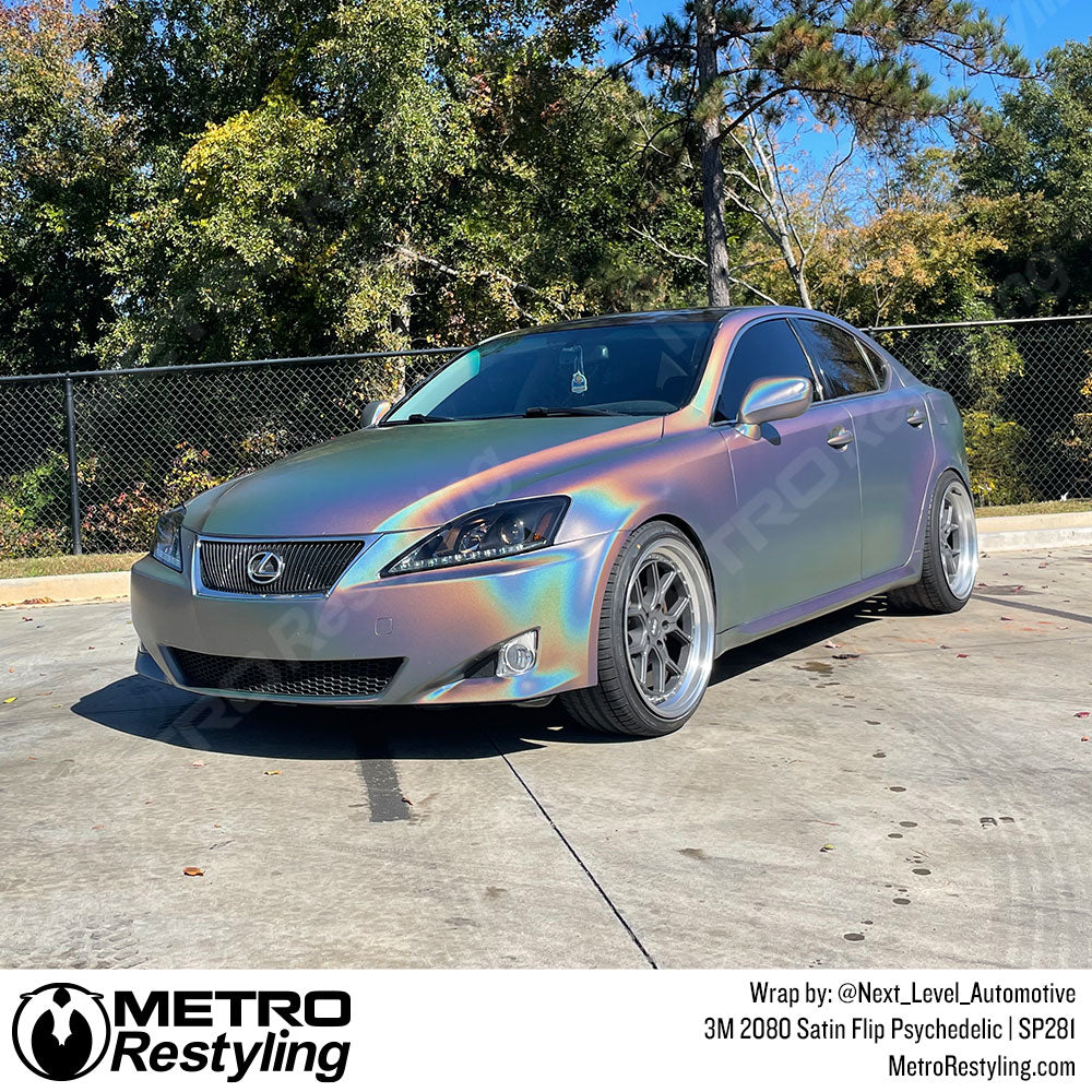 Lexus Psychedelic Vinyl Wrap