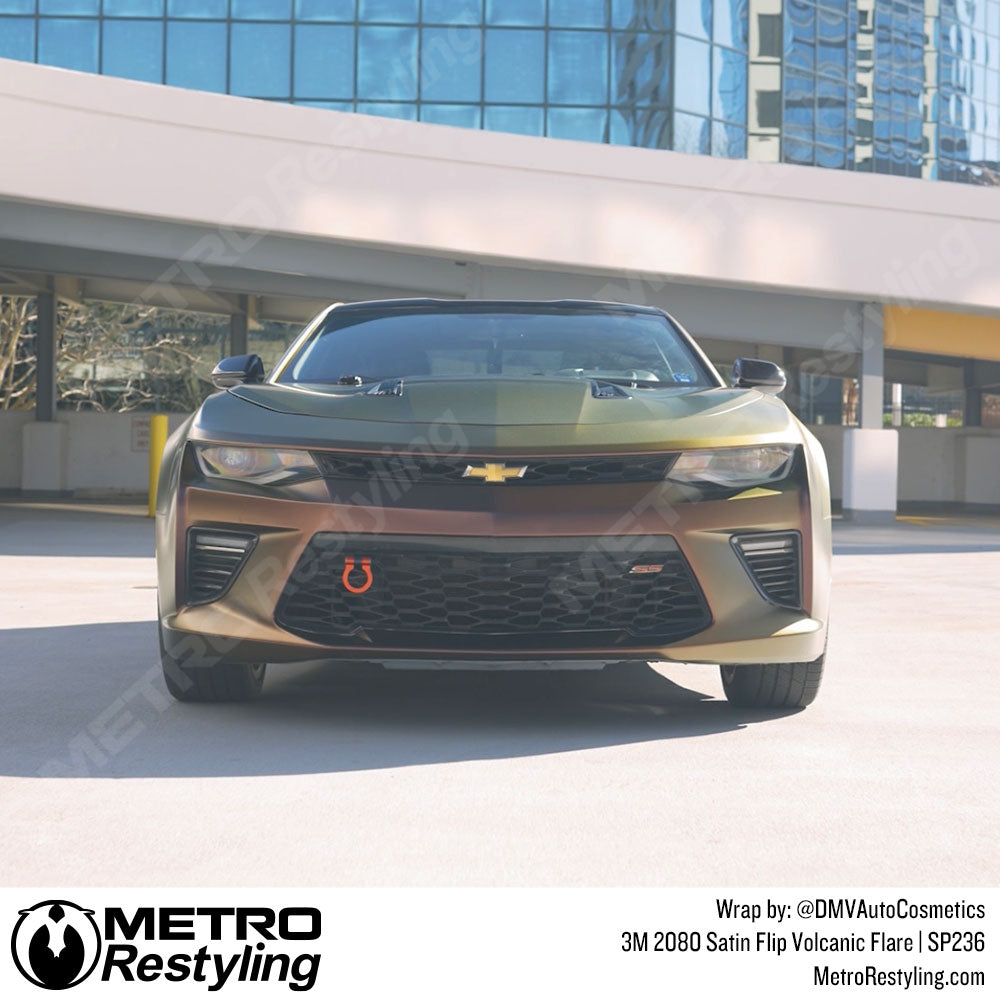 Bronze Camaro Vinyl Wrap