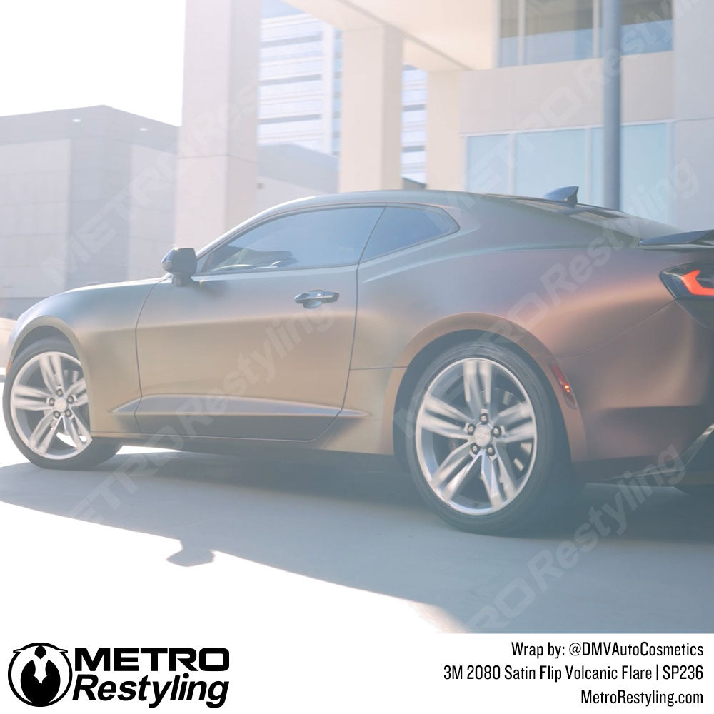 Brown Chevy Camaro SS Wrap