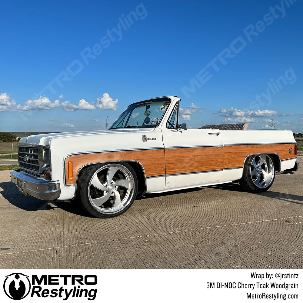 Chevy K 5 Blazer Woodgrain Vinyl