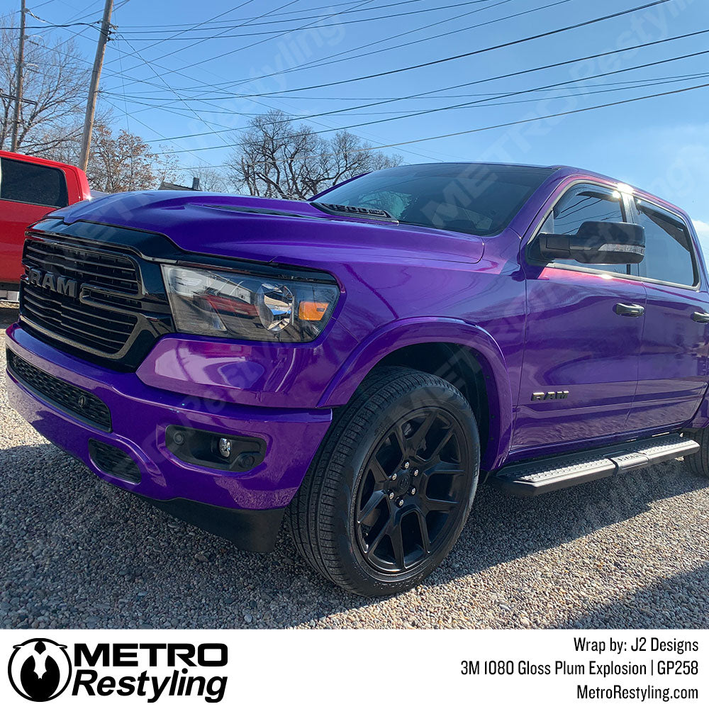 Gloss Plum Explosion RAM Vinyl