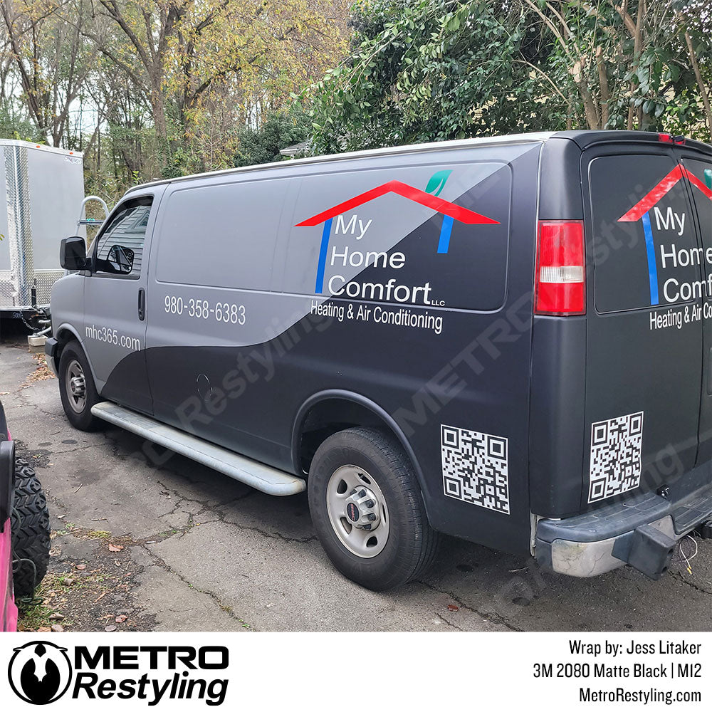 3M Matte Black Vinyl Wraps