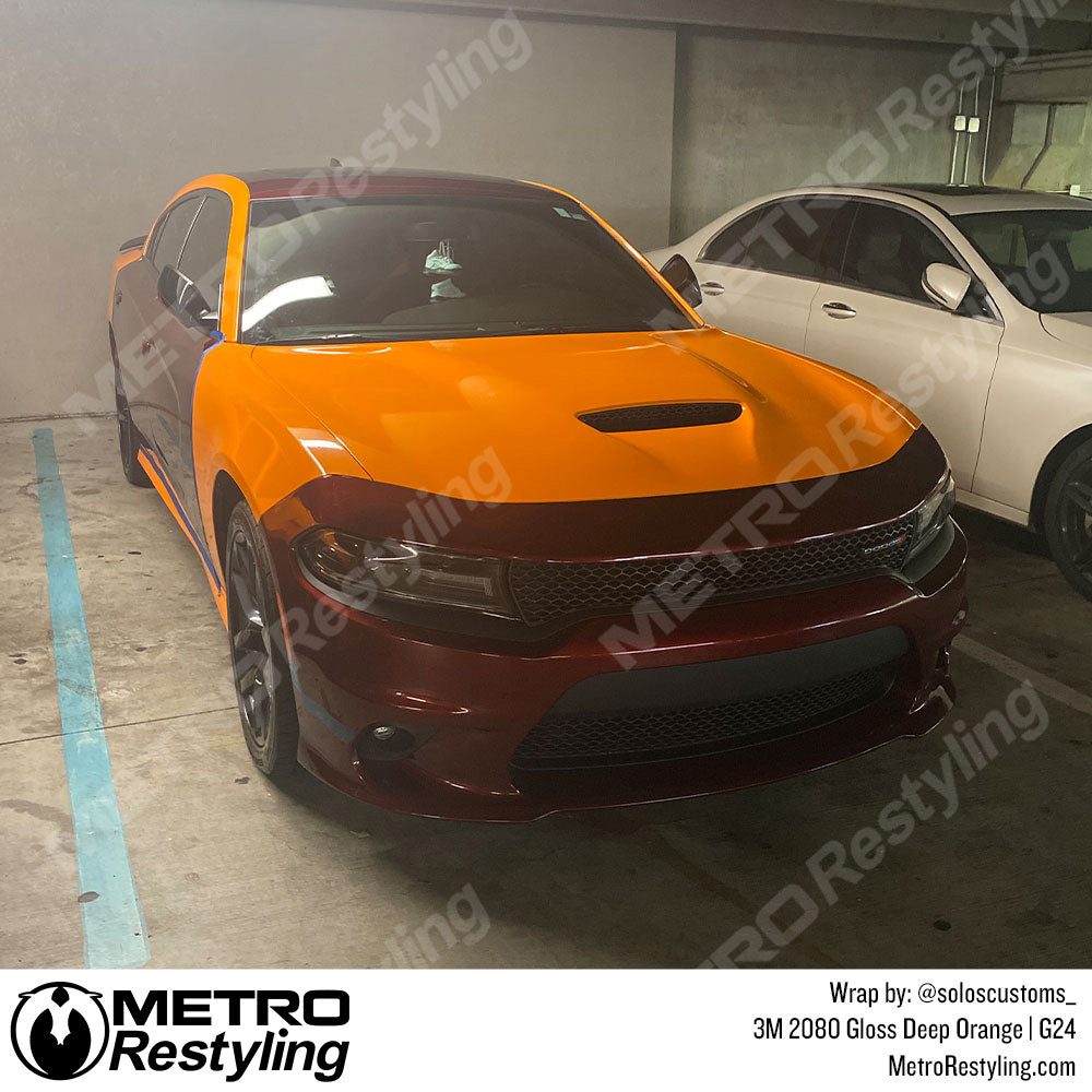Gloss Deep Orange Wrap