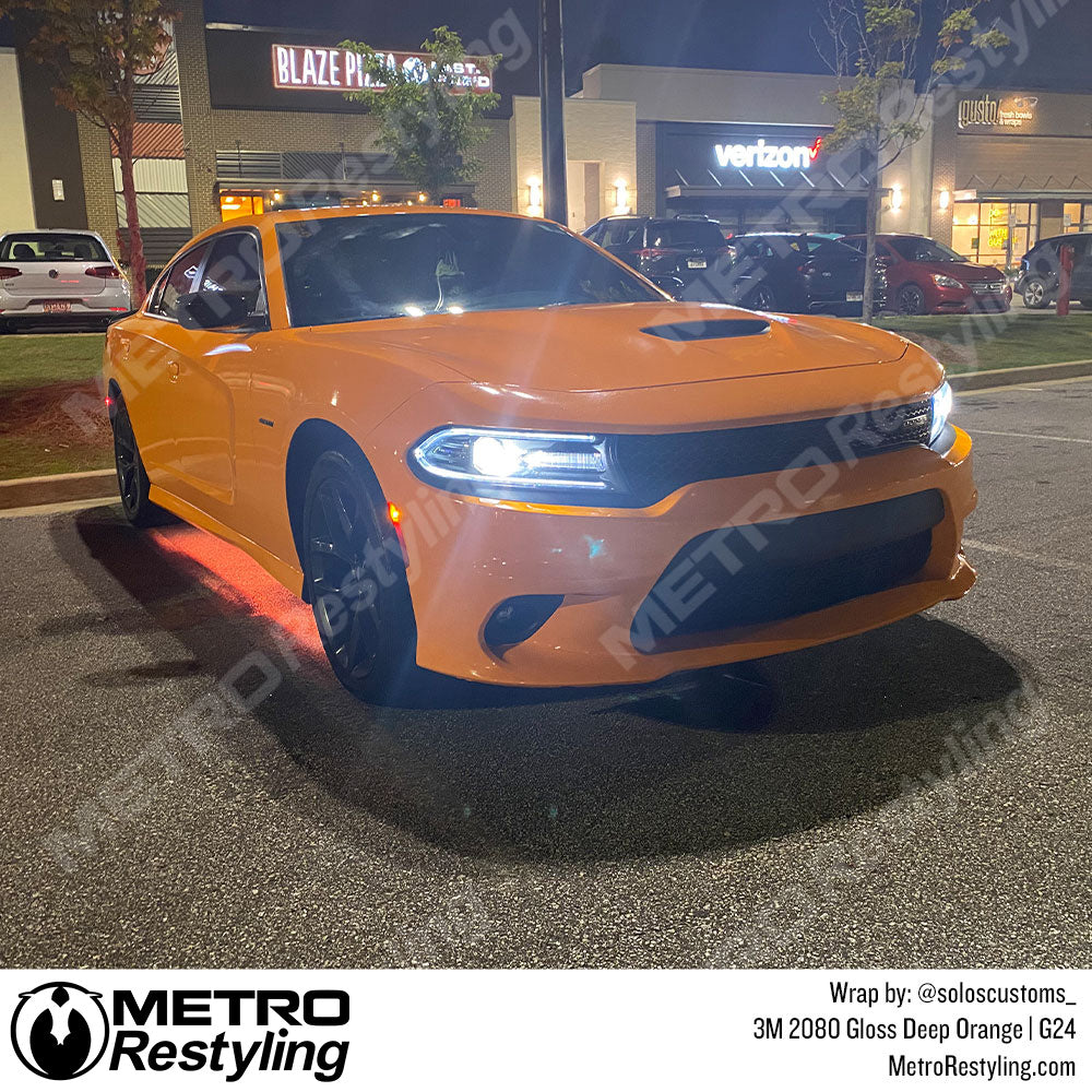 Gloss Deep Orange Wrap