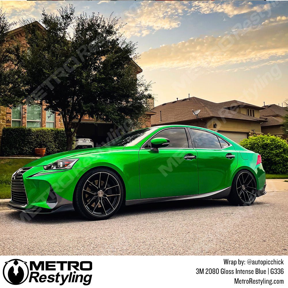 Gloss Green Lexus Wrap