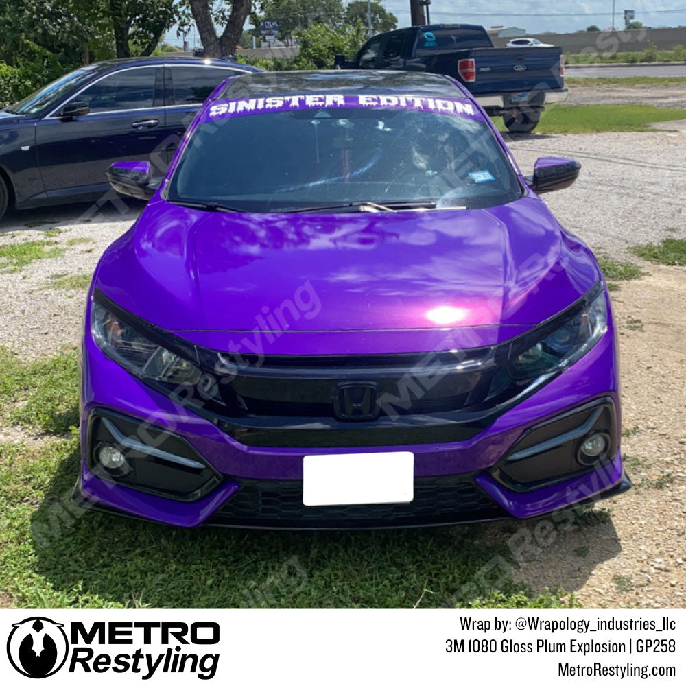 Gloss Plum Explosion Honda Wrap