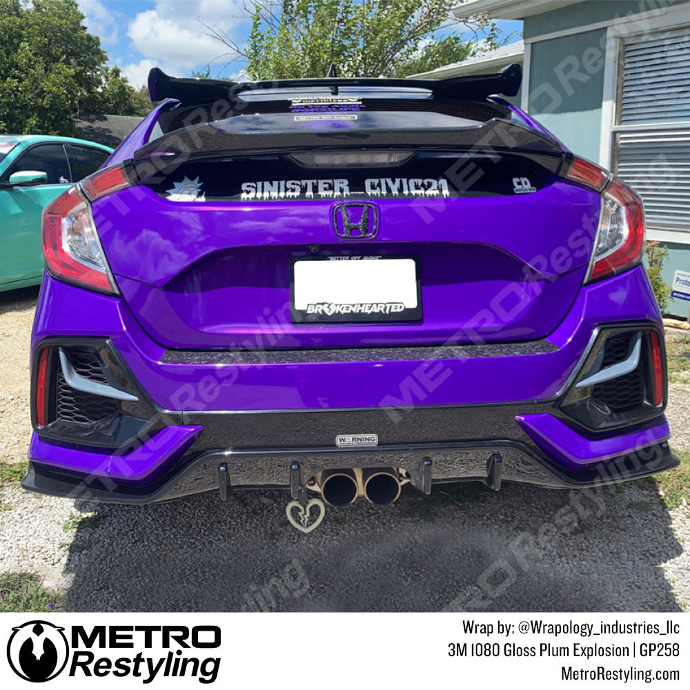 Gloss Plum Explosion Honda Wrap