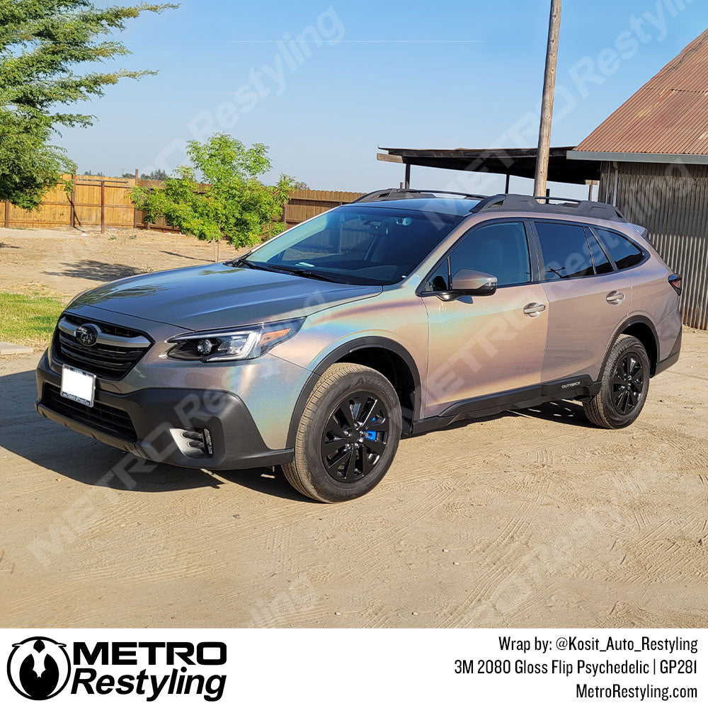 3M 2080 Gloss Flip Psychedelic Vinyl Wrap