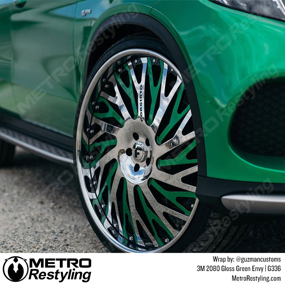 Gloss Green Envy Mercedes Vinyl