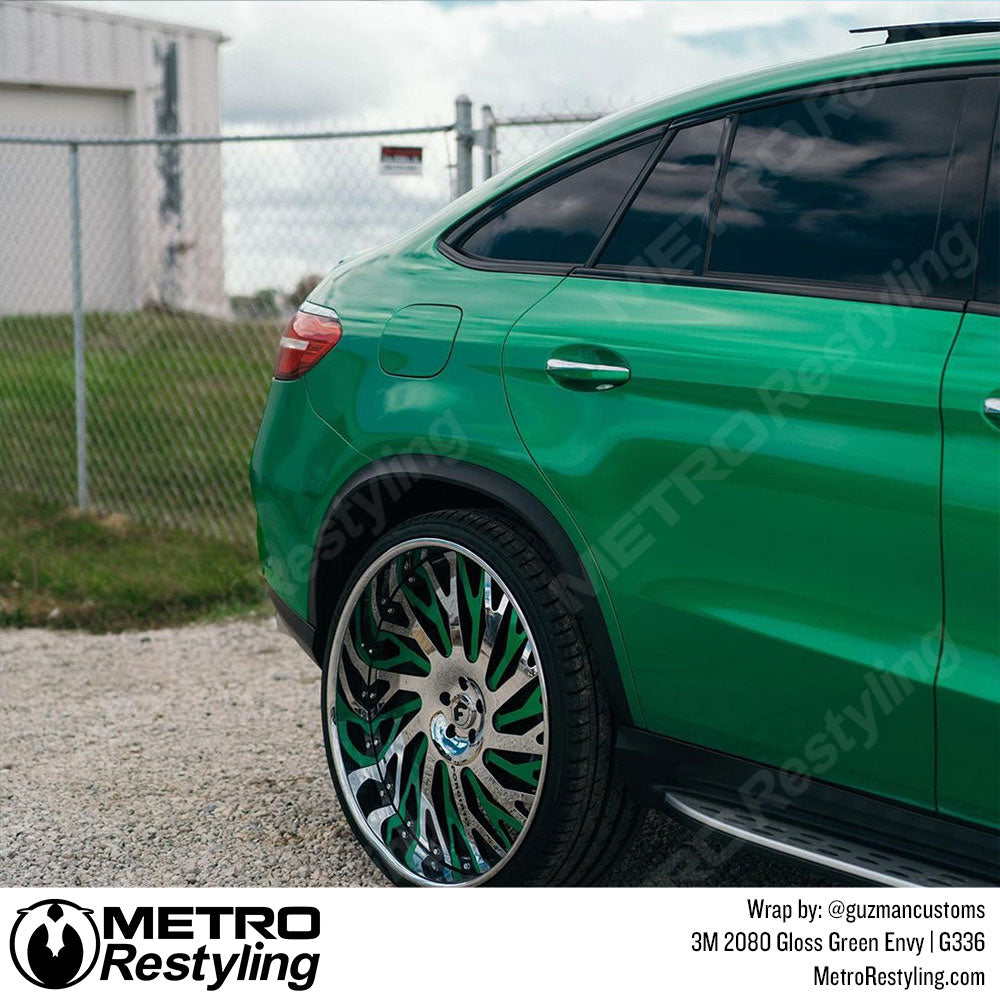 Mercedes Glossy Green Vinyl