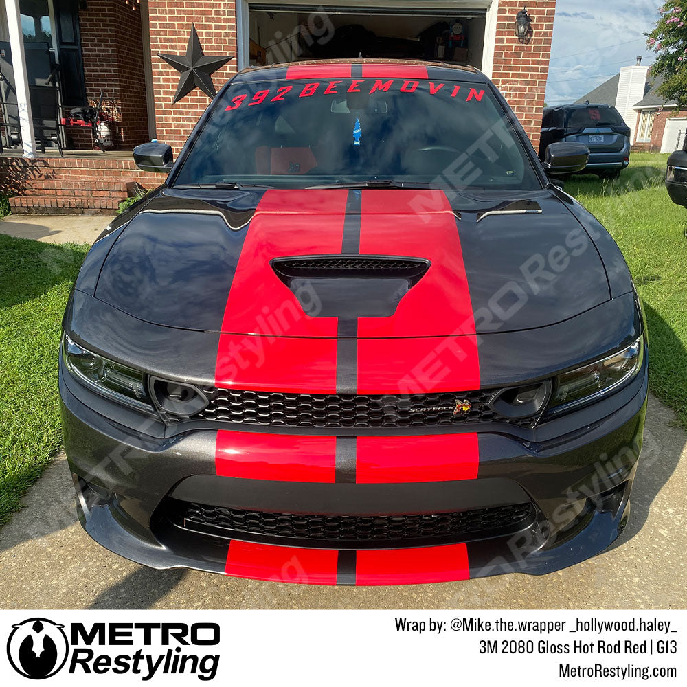 Dodge Hot Red Wrap