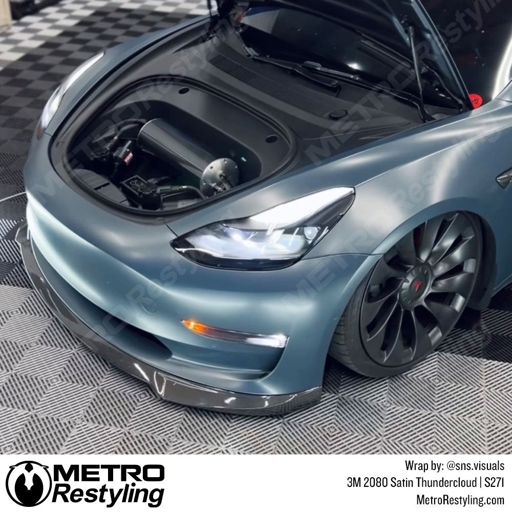 Tesla Vinyl Wrapped Satin