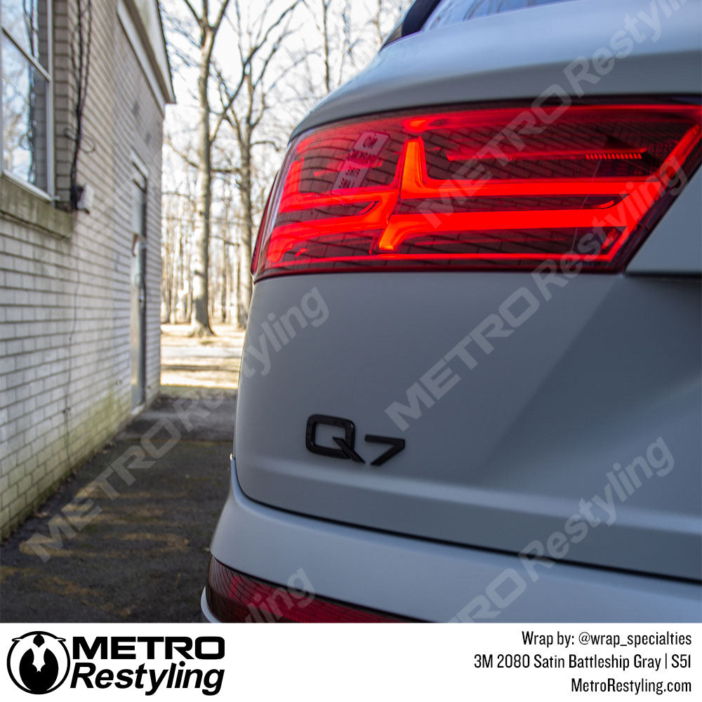 Audi Q7 Satin Gray Wrap