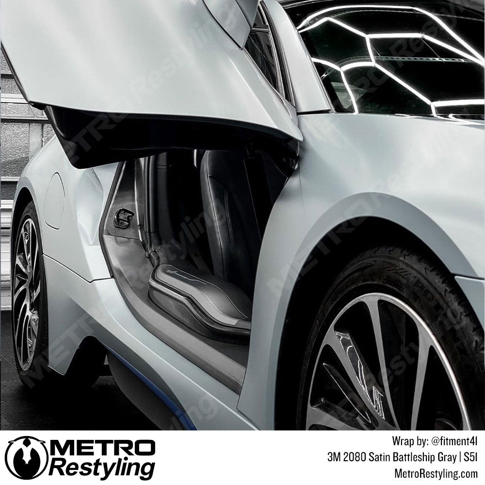 Satin Gray BMW Vinyl