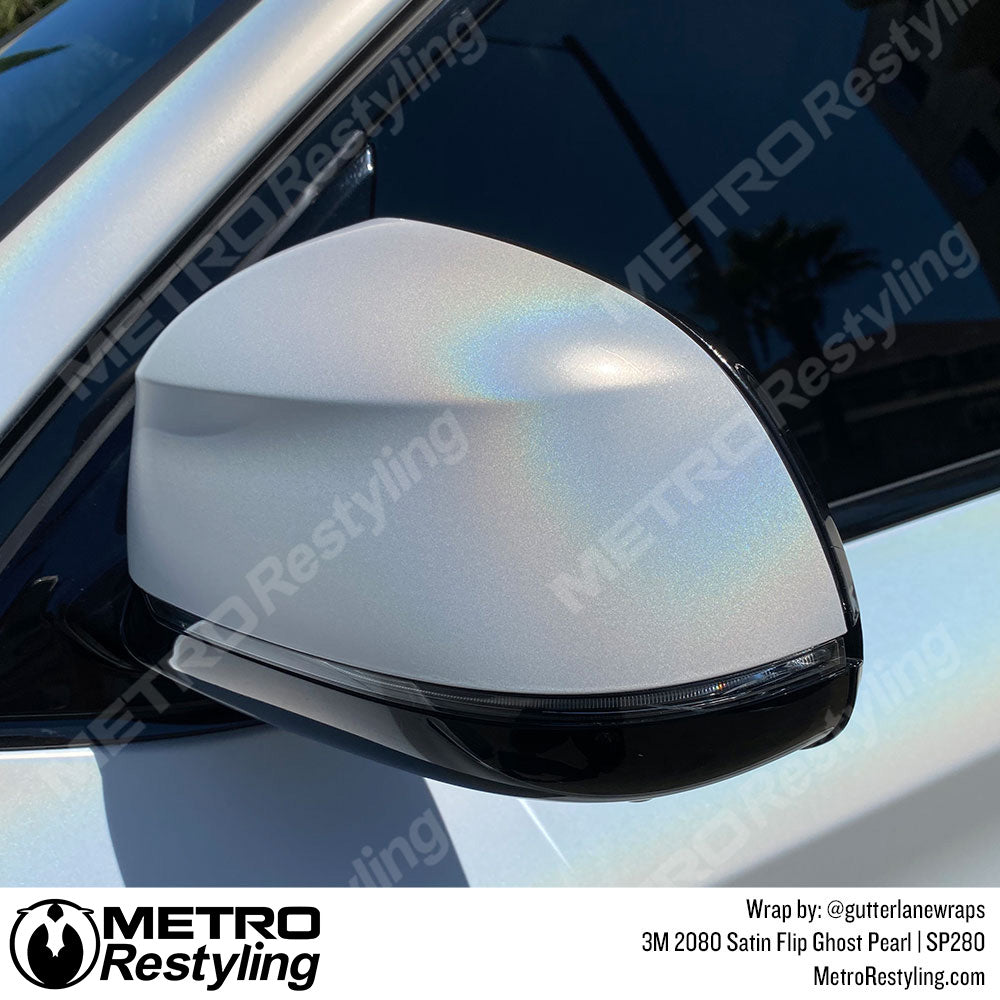 Satin Flip Ghost Pearl BMW Wrap