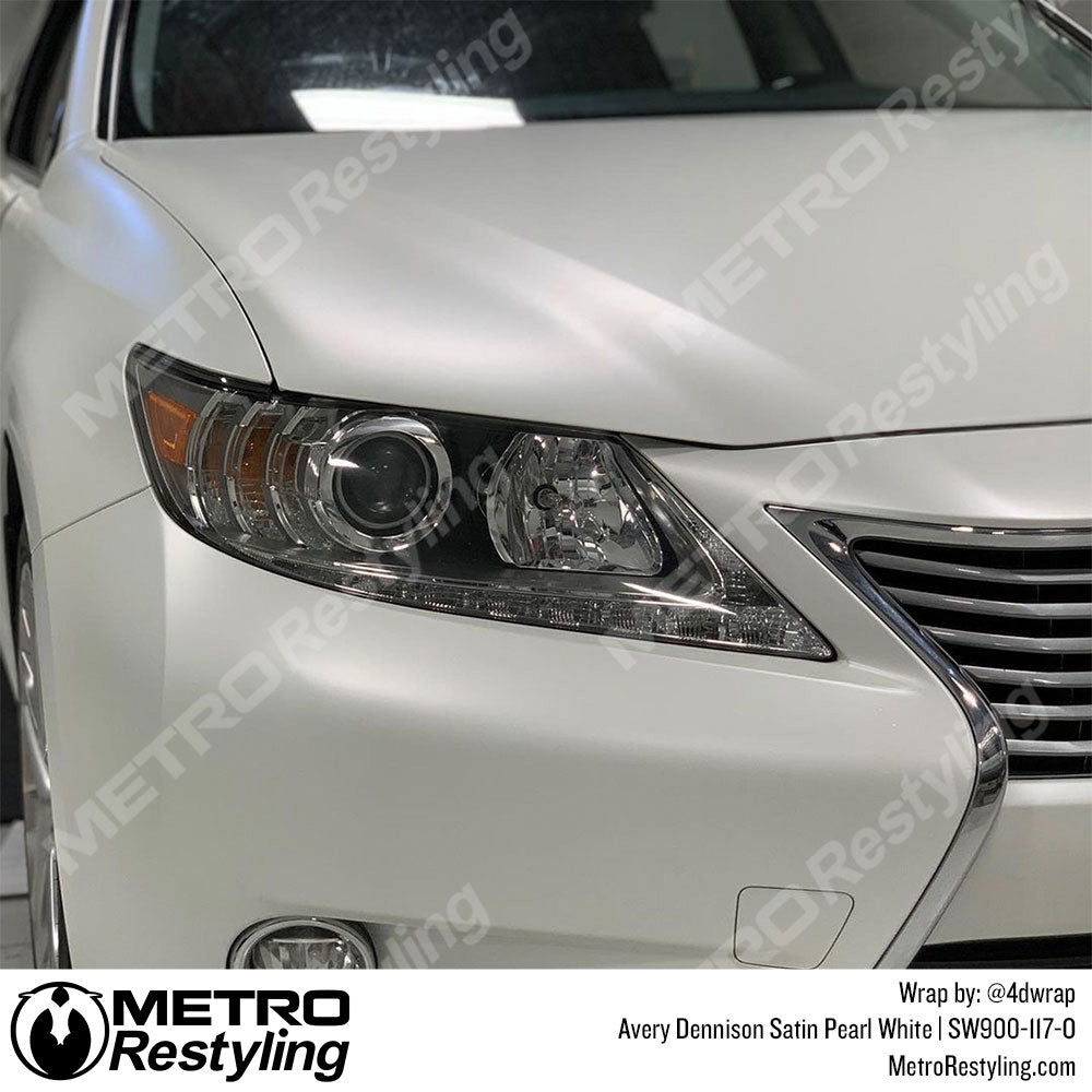 Avery Dennison SW900 Satin White Pearlescent