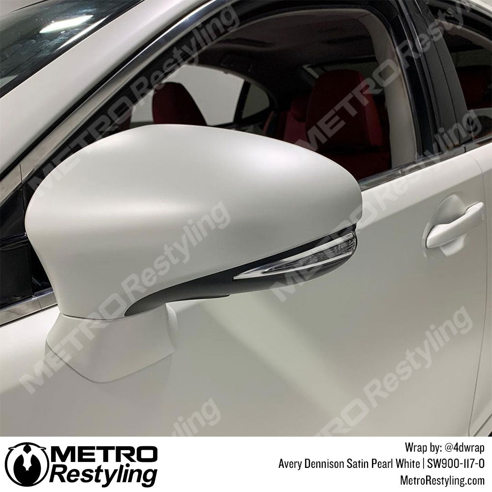 Avery Dennison SW900 Satin White Pearlescent