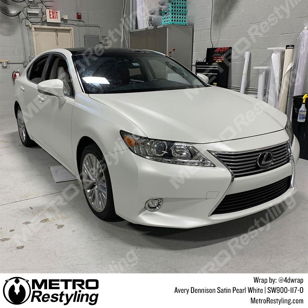 Avery Dennison SW900 Satin White Pearlescent Lexis