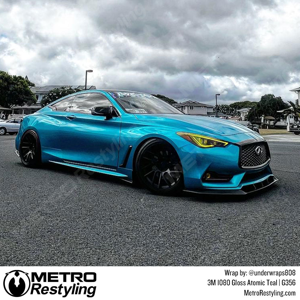 Infiniti Atomic Teal Vinyl