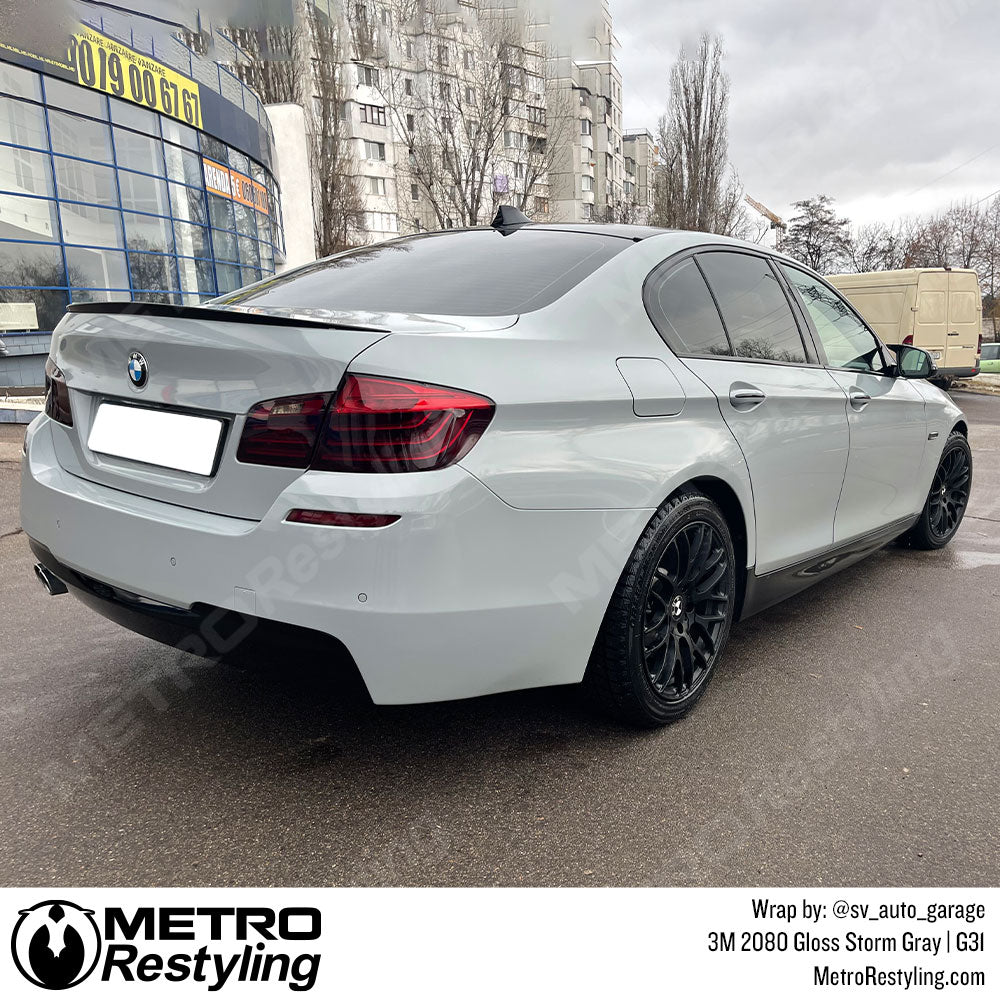 BMW Storm Gray Vinyl