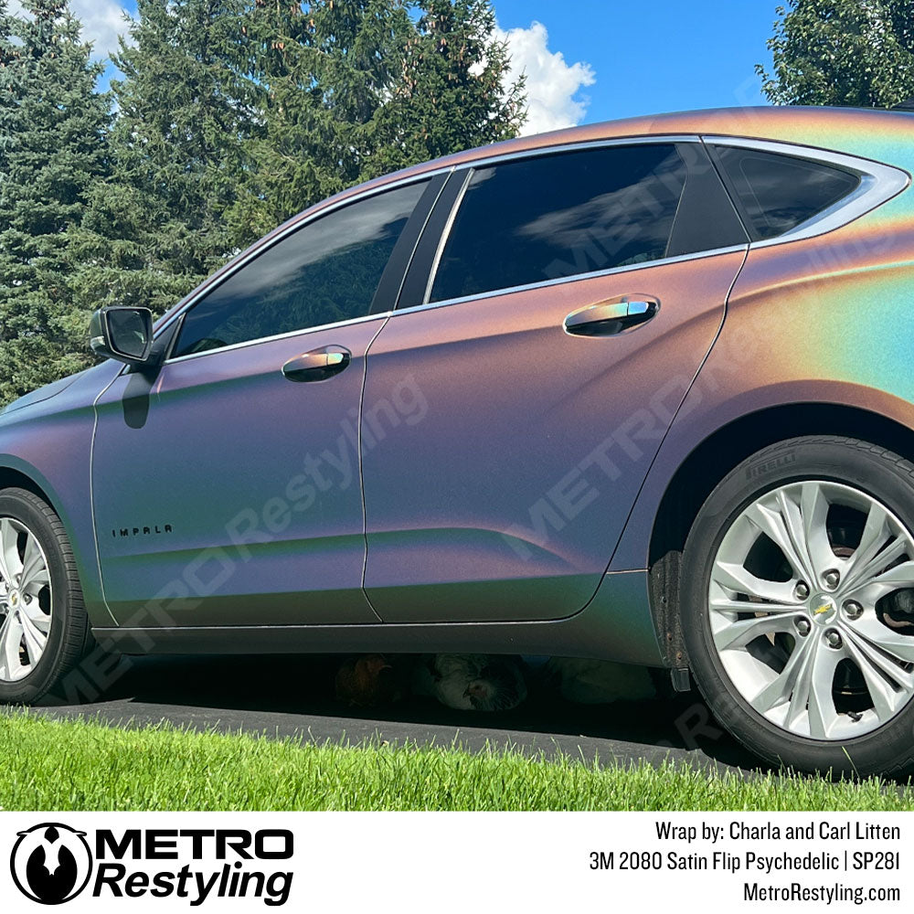 Impala Satin Flip Vinyl Wrap