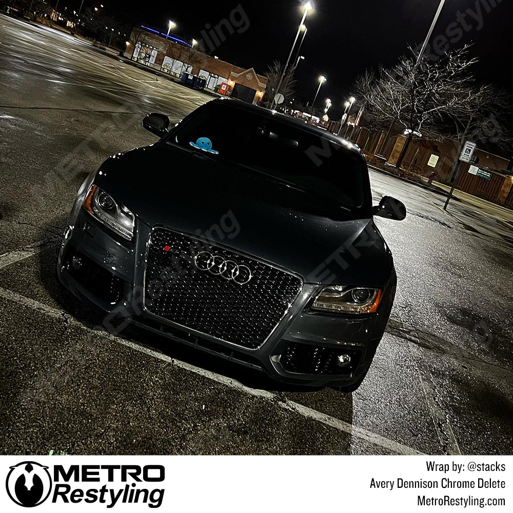Chrome delete audi wrap